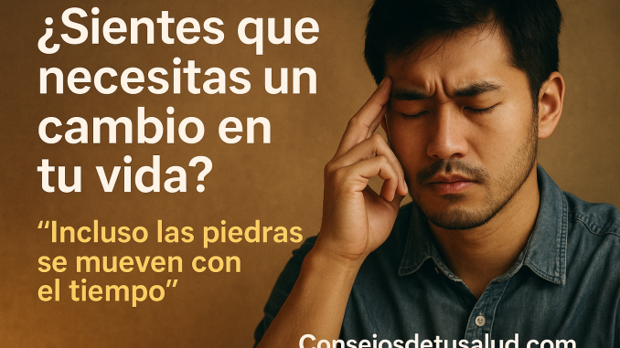 hansei imagen de un hombre joven con los ojos cerrados y un dedo en la frente, preguntandose que hacer con su vida