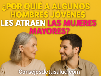 imagen de una señora adulta con canas mirando hacia la izquierda a un joven de un promedio de 30 años. el joven esta mirando hacia la derecha, a la señora.