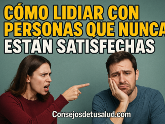 imagen de una mujer enojada y apuntando con el dedo hacia un hombre al lado izquierdo. El hombre está preocupado y tiene la cabeza en la mano derecha.