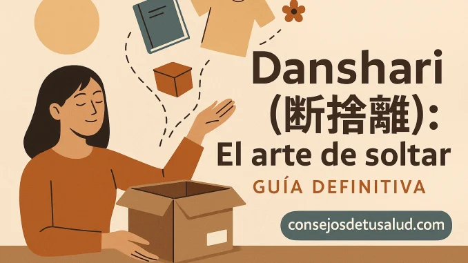Danshari imagen de una mujer entrando cosas en una casa