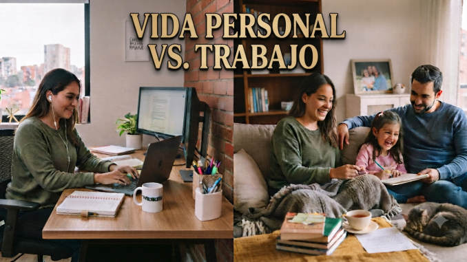 Equilibrio entre trabajo y vida personal para emprendedores digitales que trabajan desde casa
